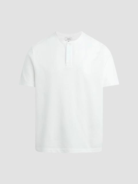 Joe's Jeans Men's Modern Pique Henley Shirt - Coconut Milk