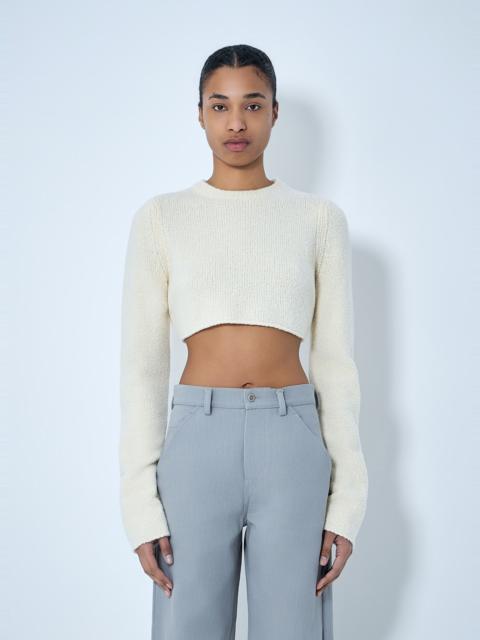 RIER Cropped Knit Sweater