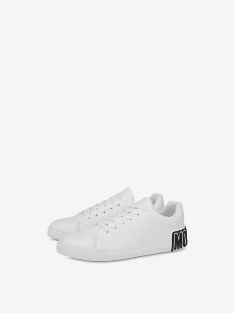 MAXI LOGO CALFSKIN SNEAKERS