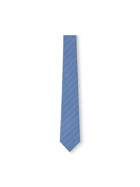 Louis Vuitton Pinstripes Micro Flower Tie