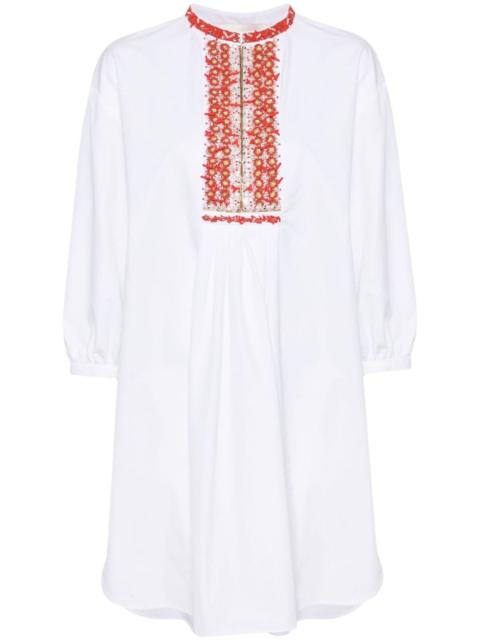 Valentino bead-embellished minidress
