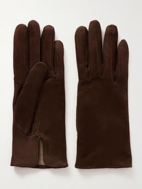 NOUR HAMMOUR Suede Gloves