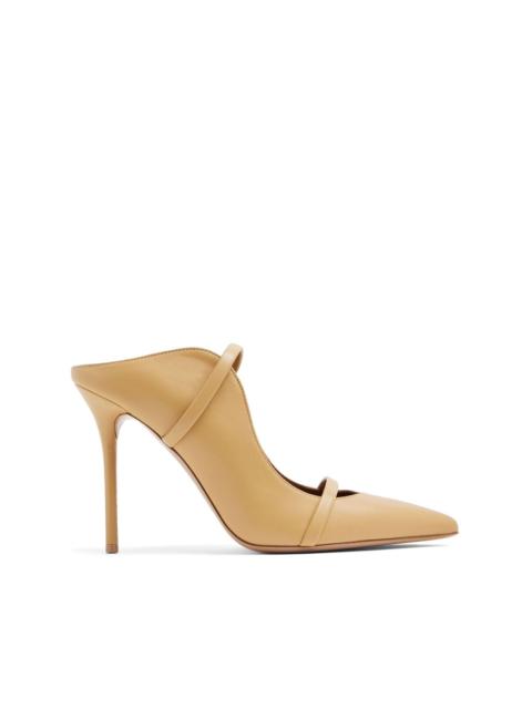MALONE SOULIERS Maureen pointed-toe leather mules