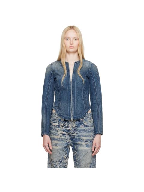Diesel Navy De-Gray-Fsg Denim Jacket