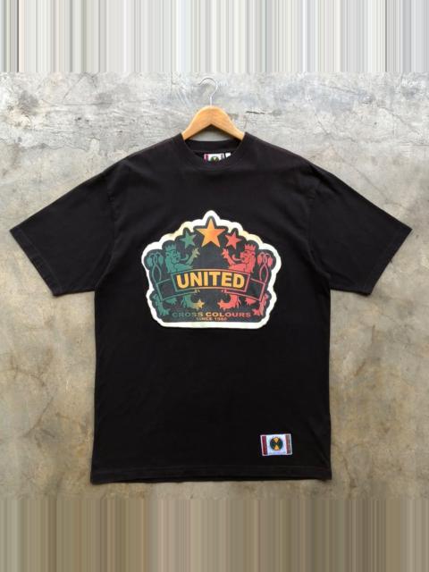 Other brands Cross Colours - Vintage CROSS COLOUR united star tshirt