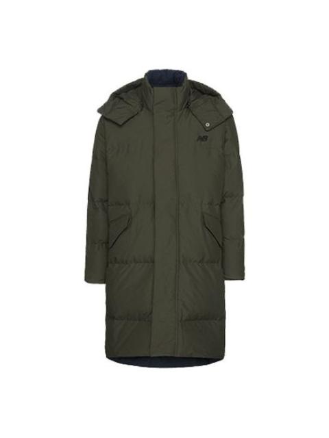 New Balance Two Sides Long Puffer Jacket 'Green' NP847021-KH