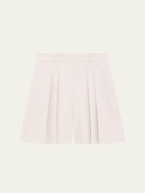 Pleated Shorts