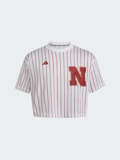adidas Nebraska Cornhuskers Cropped Jersey