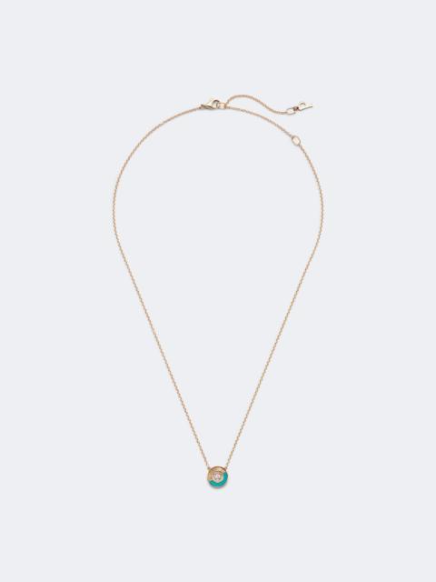 Piaget Possession Vibrant Palace 18kt rose gold necklace with turquoise and diamond