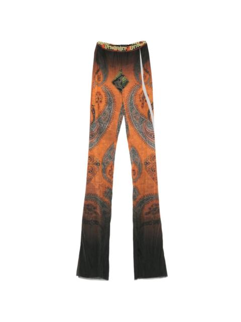 OTTOLINGER paisley-print trousers