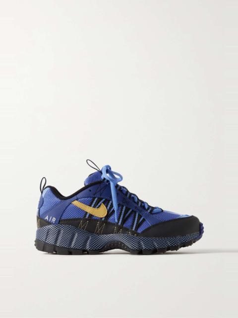 Air Humara QS leather-trimmed mesh sneakers