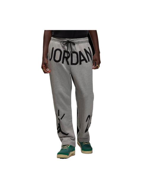 Jordan Air Jordan x Nina Chanel Abney Sweatpants Asia Sizing 'Grey Black' FZ7519-063