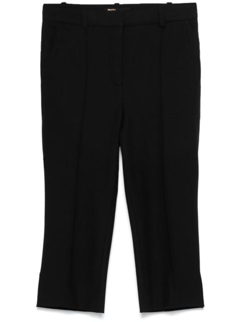 maje cropped trousers