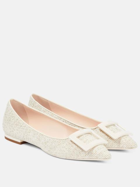 Gommettine ballet flats