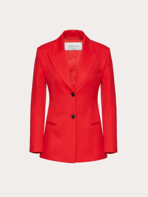 Valentino BLAZER IN STRETCH WOOL