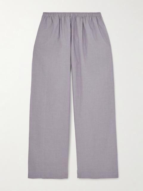 DEIJI STUDIOS Ease Organic Cotton Straight-leg Pants