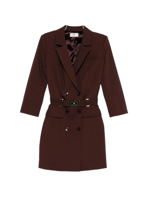 ELISABETTA FRANCHI Elisabetta Franchi Double-breasted Mini Dress