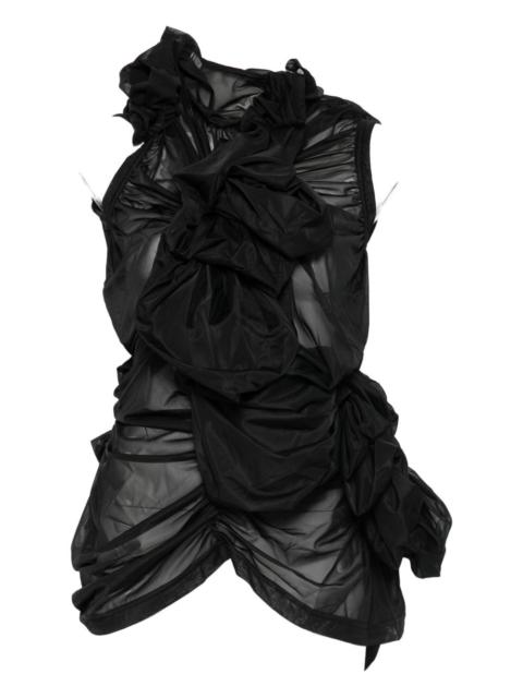 Comme Des Garçons ruffled T-shirt