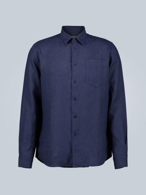 Vilebrequin Caroubis linen shirt