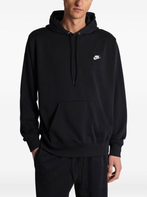 Nike logo-embroidered hoodie