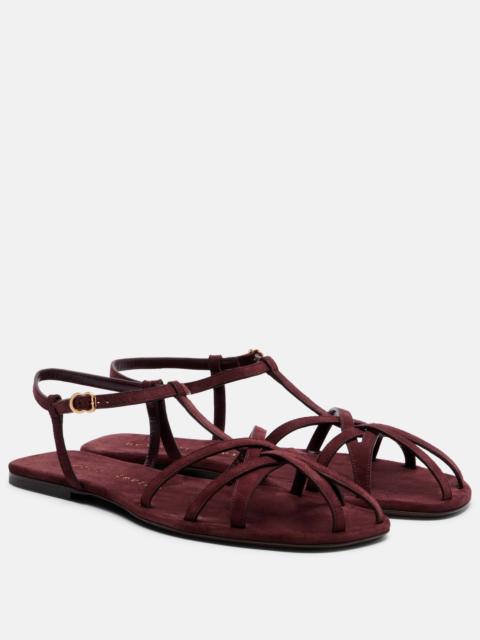 herbert levine The Catch suede sandals