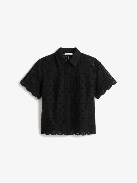 M.M.LaFleur Winnie Aperitivo Top - Circular Eyelet