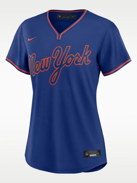 Nike Francisco Lindor New York Mets Women's Nike MLB Replica Jersey