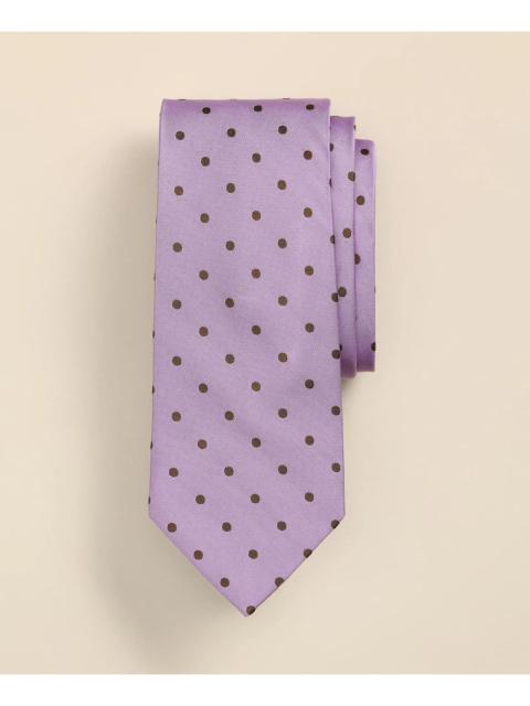 Brooks Brothers Silk-Cotton Dot Tie