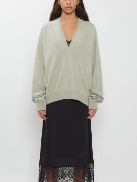 FRENCKENBERGER Johnny Cashmere Sweater — Sage
