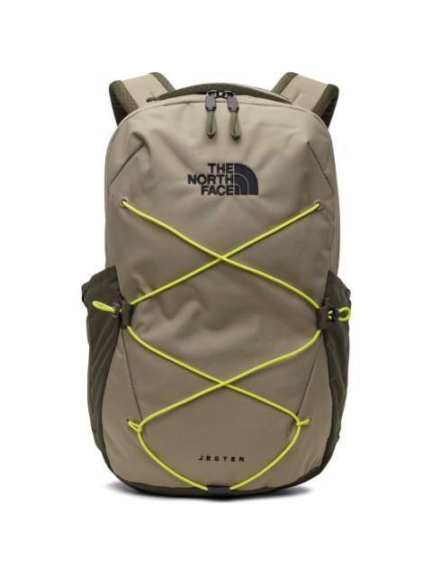 The North Face Taupe Jester Backpack