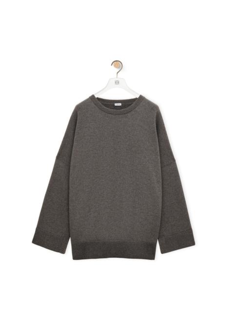 Loewe Open back sweater in cashmere