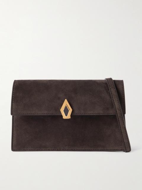 MÉTIER Parallel 22 Small Suede Shoulder Bag