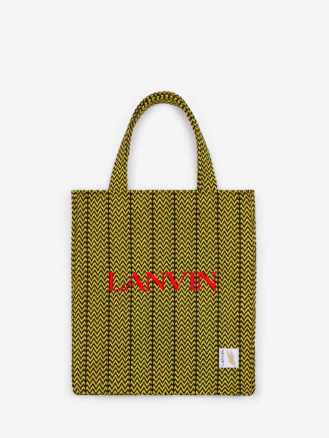 Lanvin LANVIN X FUTURE CURB COTTON TOTE BAG