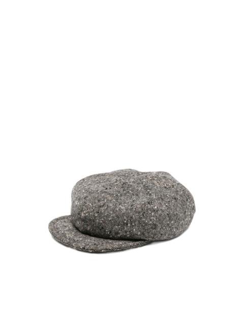 Yohji Yamamoto tweed hat