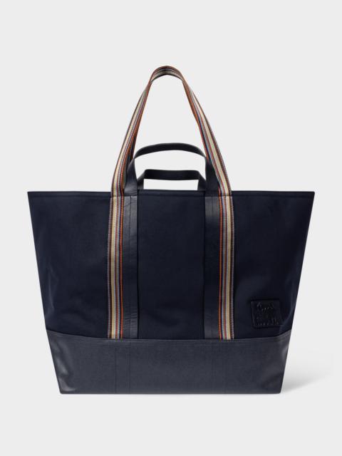 Paul Smith Tote Bag with 'Signature Stripe' Straps