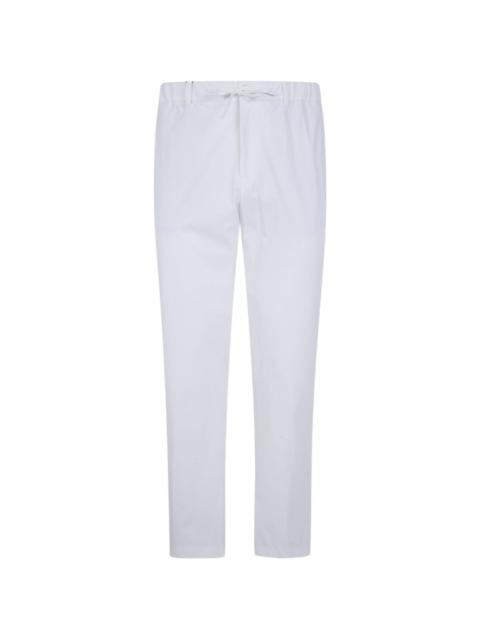 Herno drawstring-fastening trousers