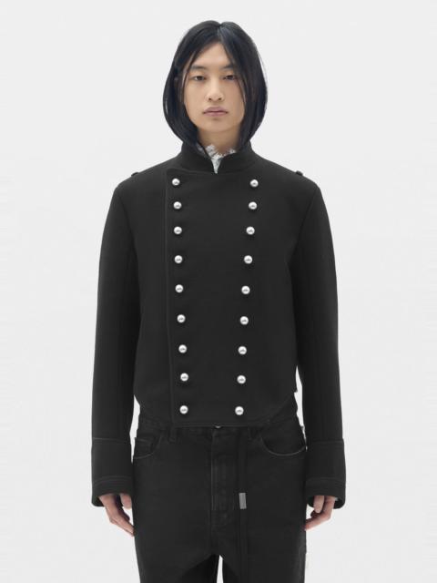 Ann Demeulemeester Noha Double Breasted Cropped Marsina Jacket
