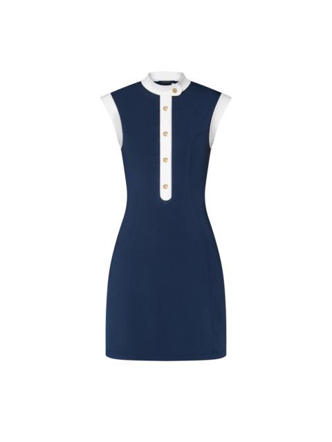 Louis Vuitton Technical Jersey Sailor Dress