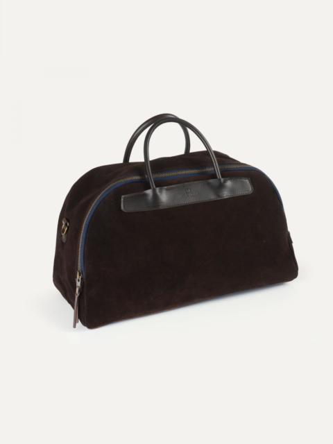 Bleu de Chauffe BOWLING TRAVEL BAG  -  DARK BROWN