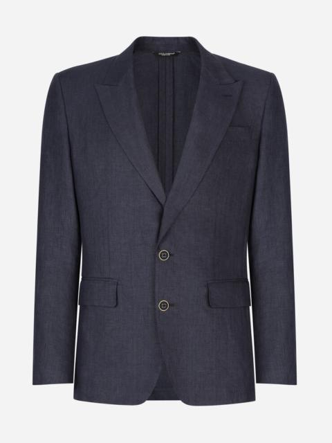 Dolce & Gabbana Linen Sicilia-fit jacket