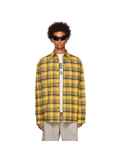 BALENCIAGA 노란색의 Reversible 셔츠
