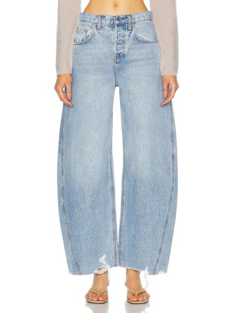 GRLFRND Paola Barrel Leg Jean