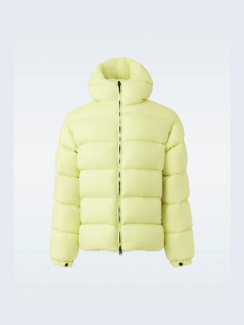 MACKAGE ADELMO-LC Heavy down jacket with soft-wash crinkle