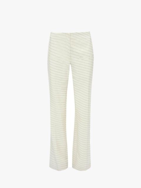 TAILORED STRAIGHT TROUSERS