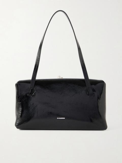 Jil Sander Goji Pillow Small Crinkled-leather Shoulder Bag