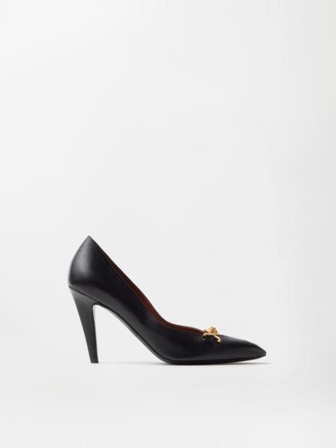 VERSACE Clelia Nappa Pumps 90 mm