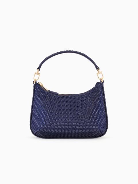 GIORGIO ARMANI SATIN AND RHINESTONE LA PRIMA MINI HANDBAG