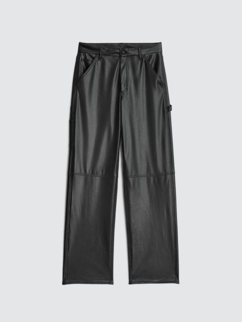 Sid Faux Leather Carpenter Pant
Relaxed Fit