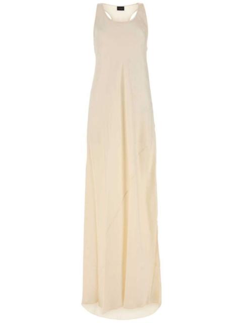 BALENCIAGA logo-print racerback gown