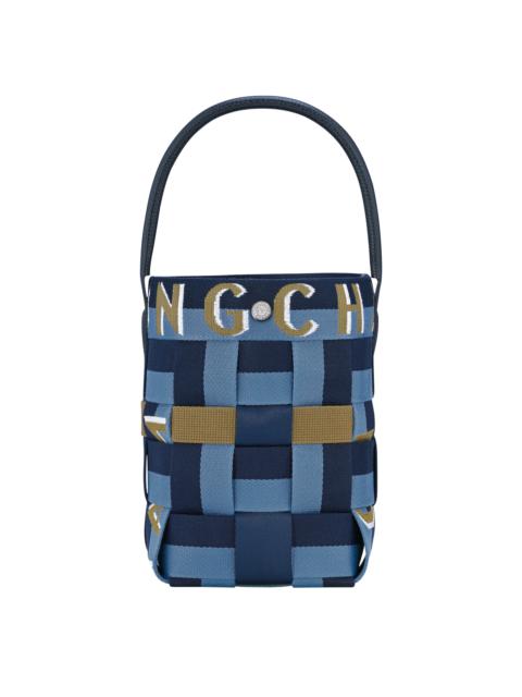 Longchamp Re-Play XS Bucket bag Navy/Thunderstorm - Canvas